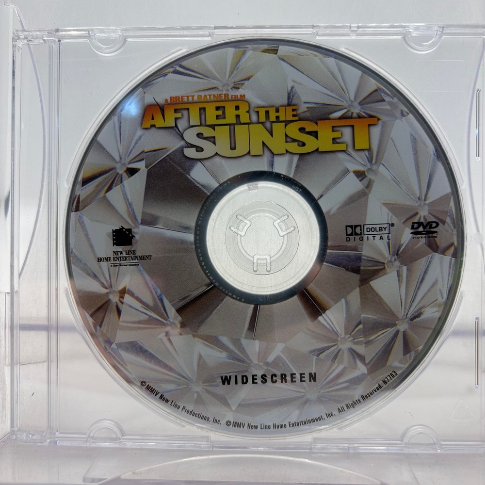 After The Sunset DVD Widescreen 2004 Pierce Brosnan Salma Hayek Heist Movie